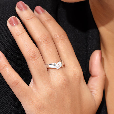 Liv Silver Adjustable Ring
