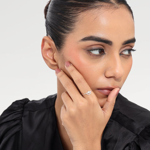Sira Silver Adjustable Ring