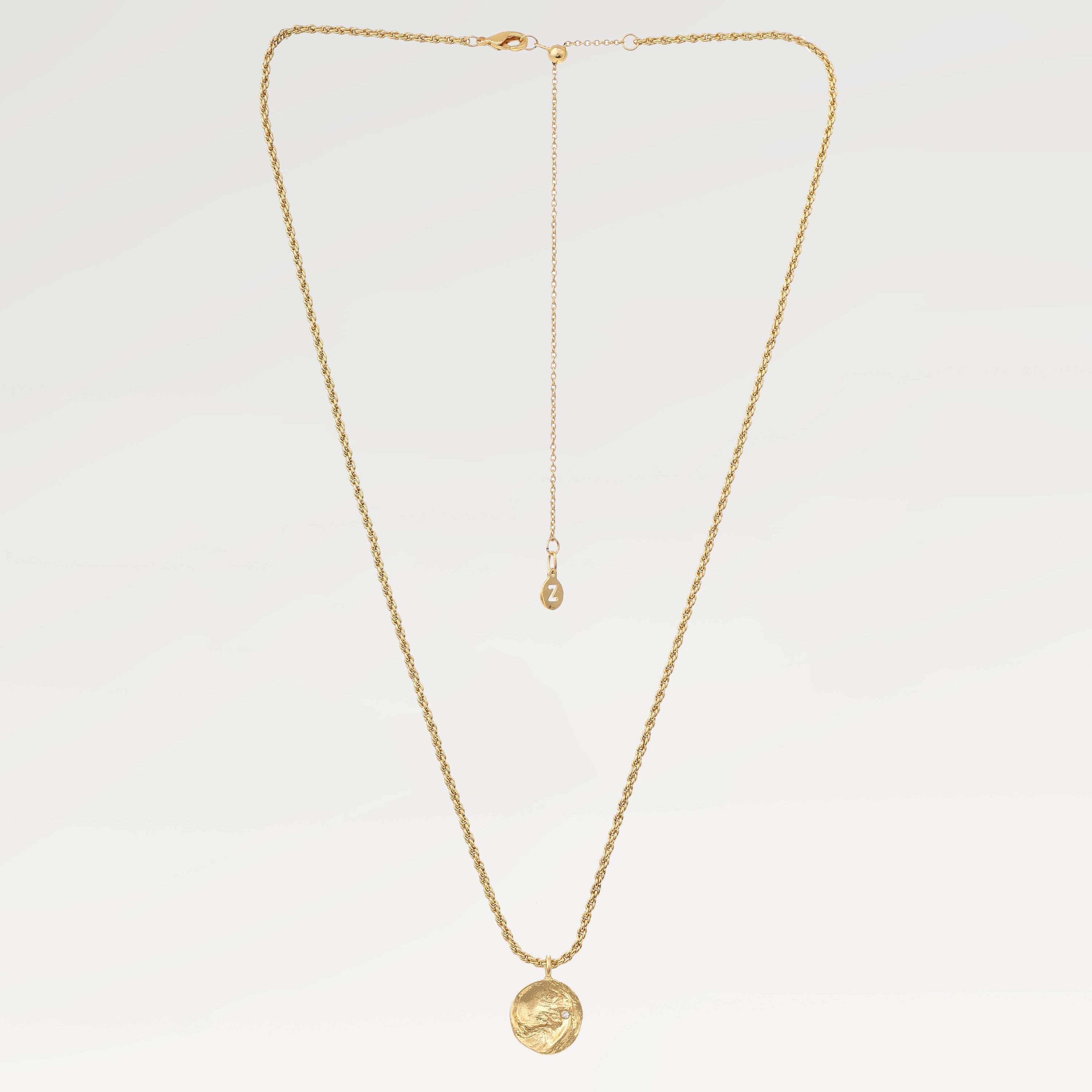 Grace Texture Slider Necklace