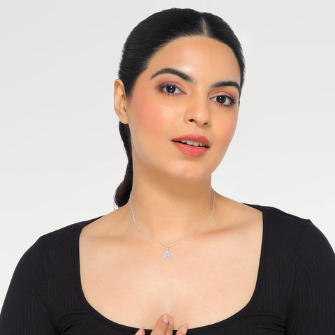 Ava Sterling Silver Tree Pendant