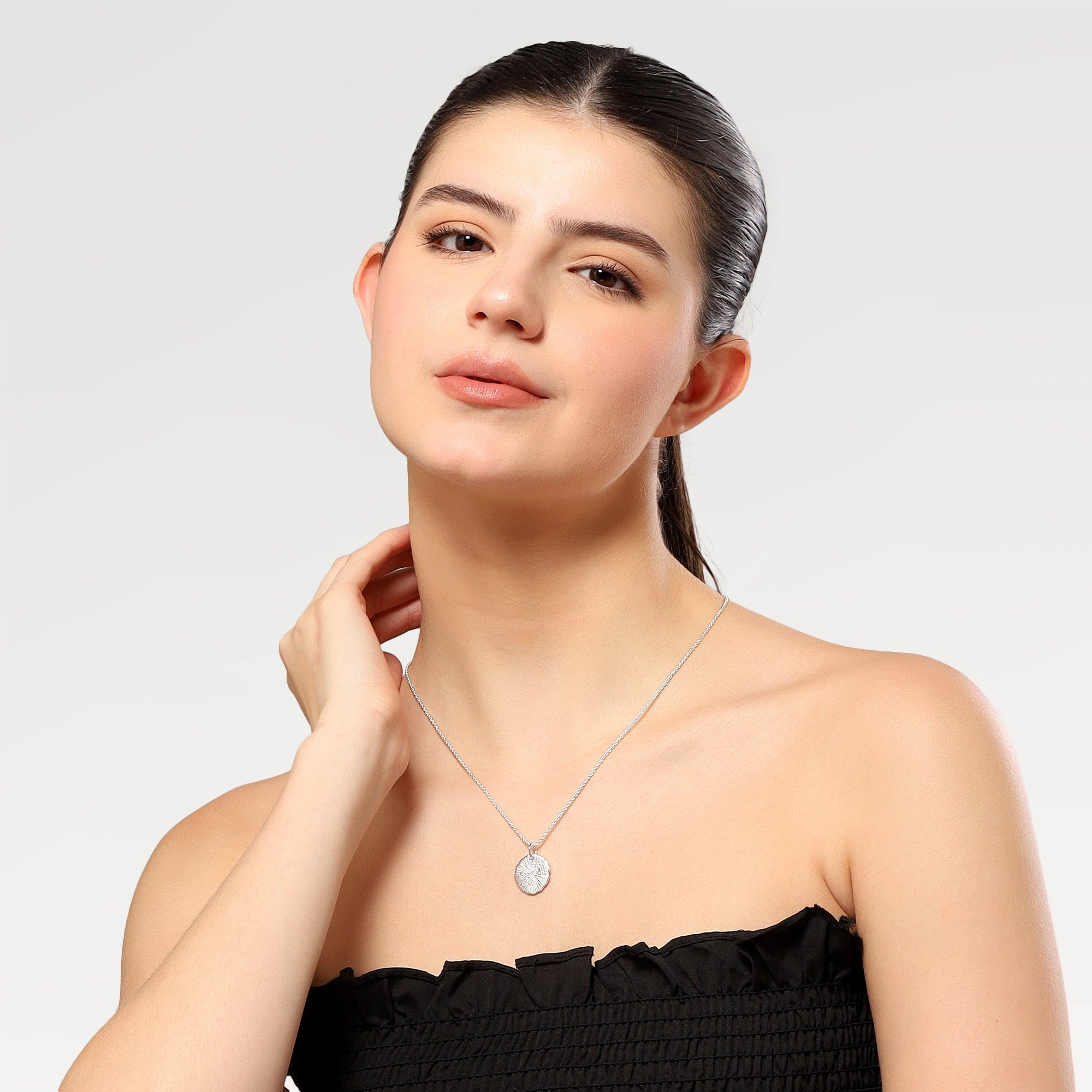 Mia Pave CZ Sagittarius Zodiac Necklace