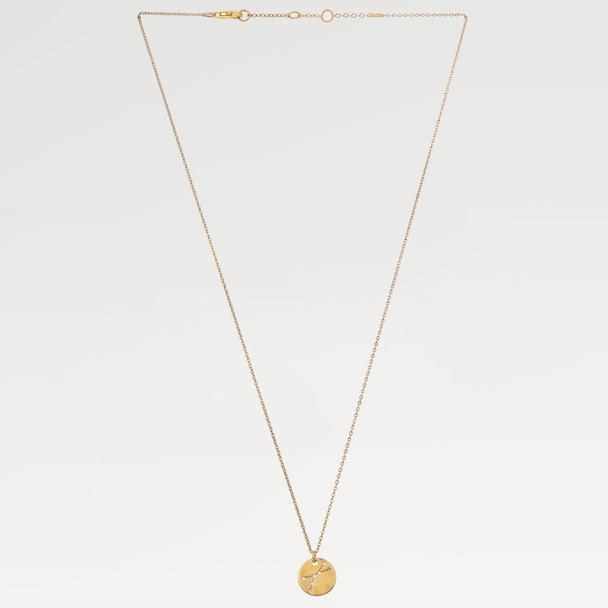 Anna White Topaz Birth Necklace