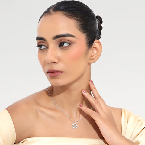 Anna Silver Chakra Pendant