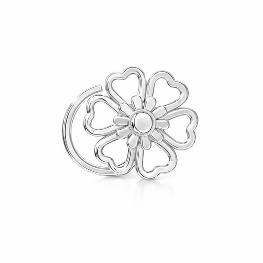 Myra Silver Nose Pin