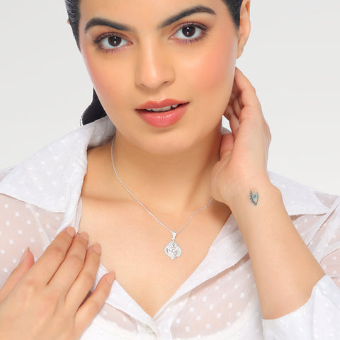 Lucy Silver Ganesh Pendant