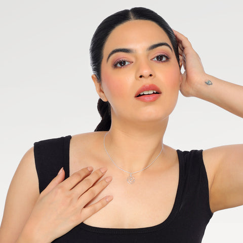 Mia Sterling Silver Elegant Pendant