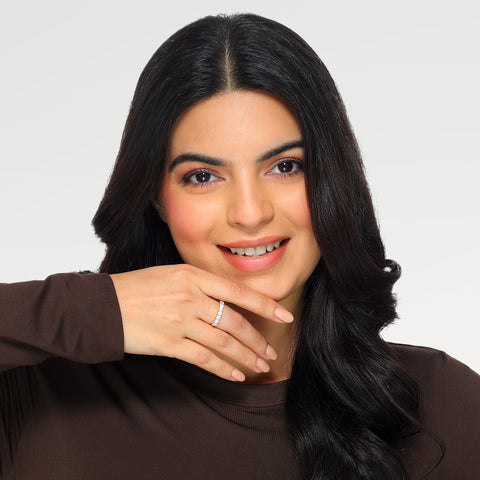 Quni Silver Adjustable Ring