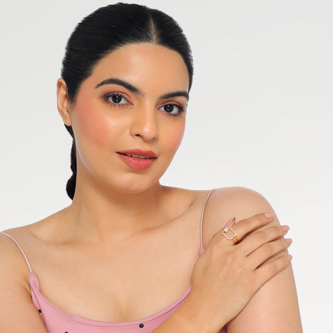 Tio Silver Adjustable Ring