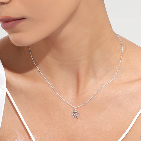 Zoe Silver Tree Necklace