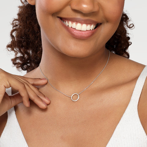 Orla Silver Bar Necklace