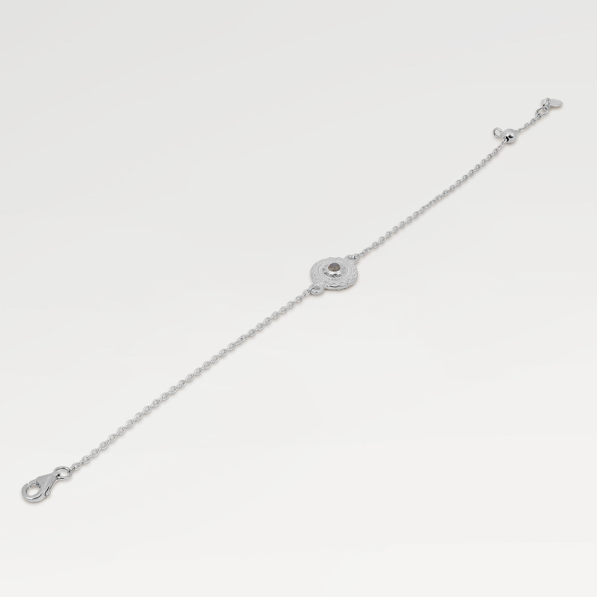 High Polish Bazel Friendship Bracelets with Cab Round Labradorite
