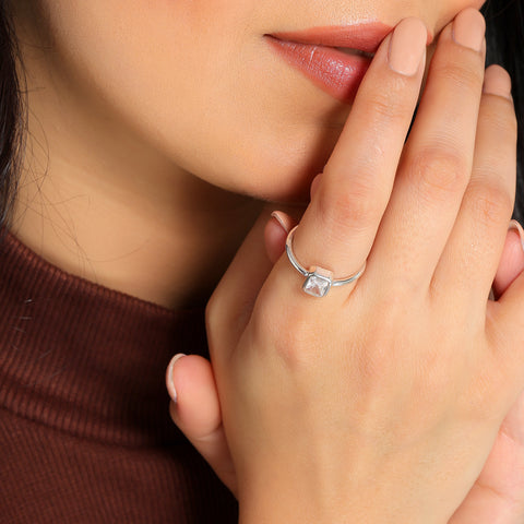 Ria Lab Diamond Adjustable Ring