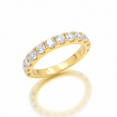 Demi Silver Diamond Adjustable Ring