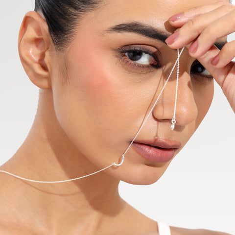 Lily Sterling Silver Necklace