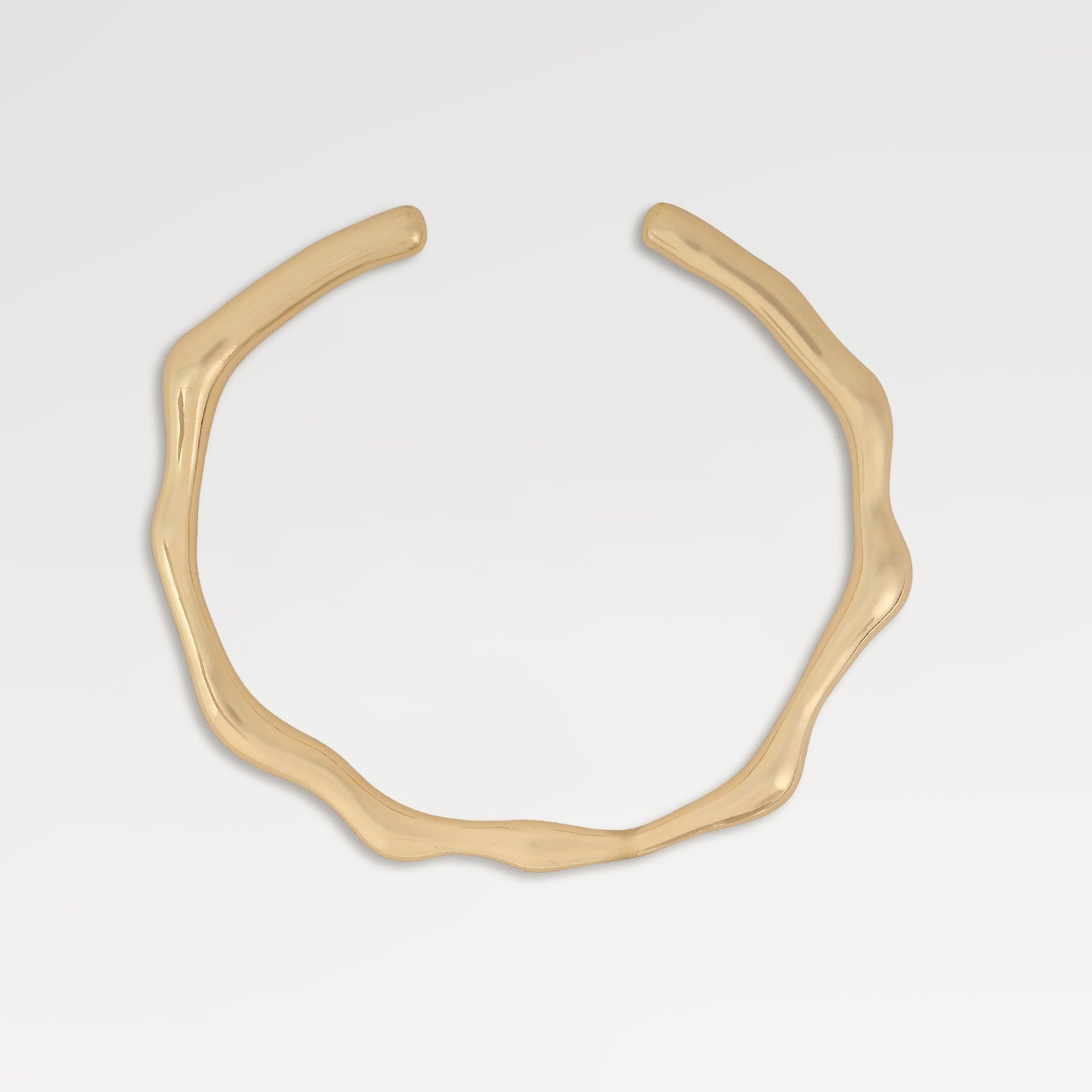 Ivy Embossed Cuff Bangle