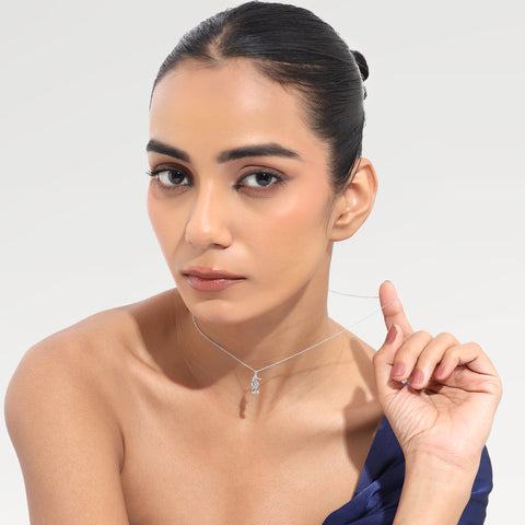 Lily Sterling Silver Necklace