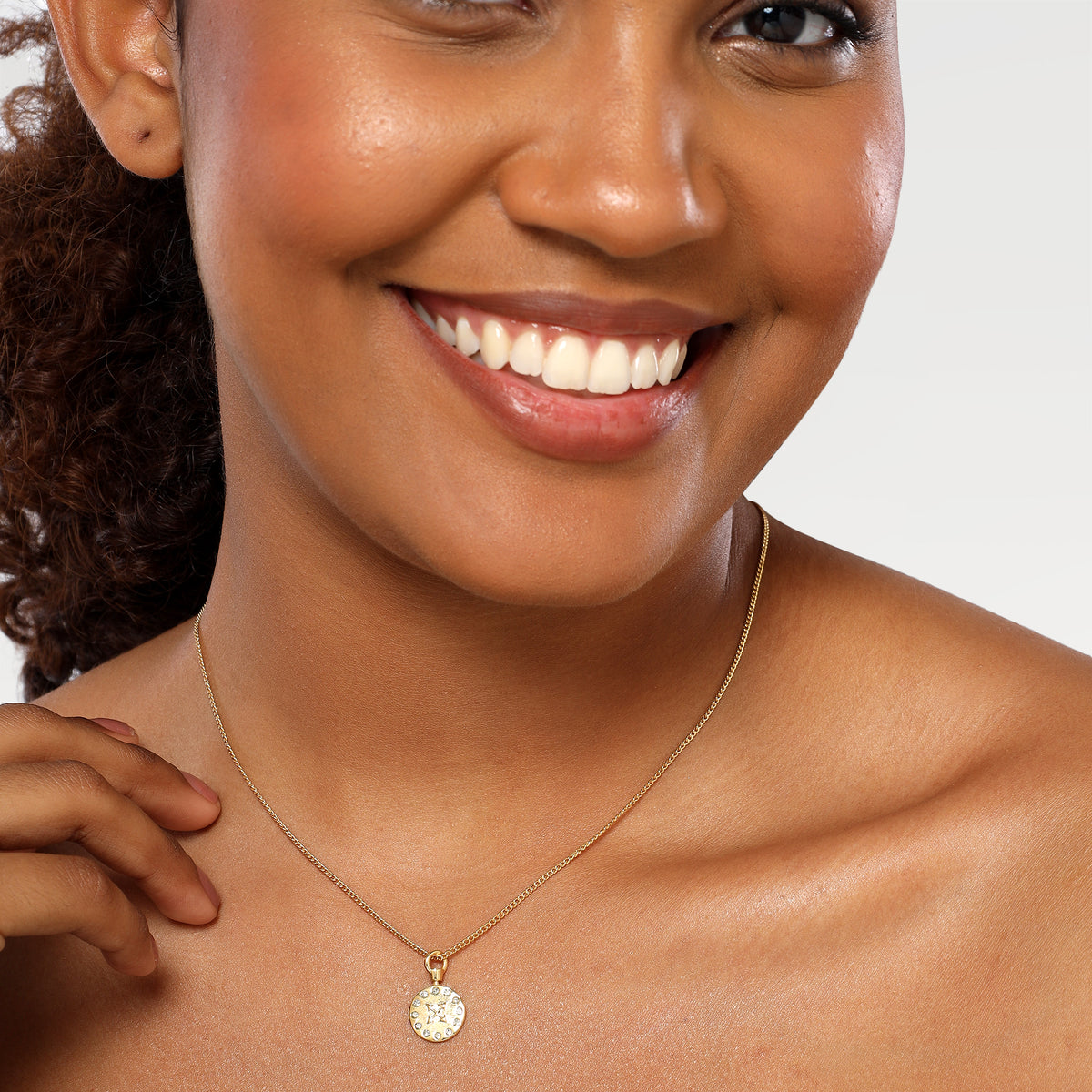 Ruby Slider Zirconia Necklace