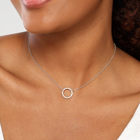 Orla Silver Bar Necklace