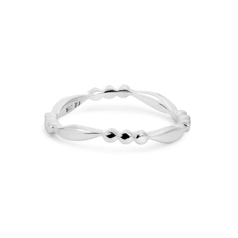 Moy Silver Adjustable Ring