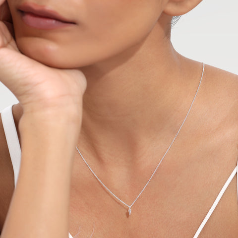 Lucy Sterling Silver Elegant Necklace