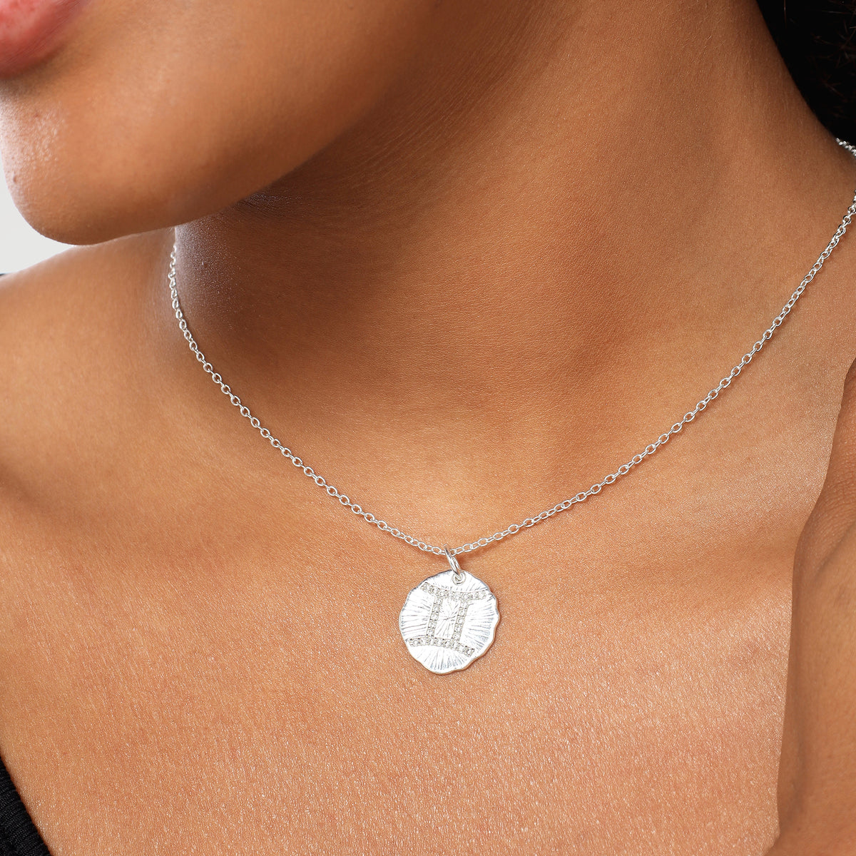 Nora Gemini Zodiac Necklace