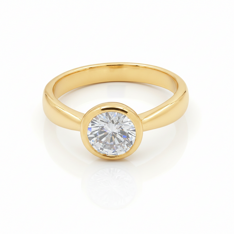Anne Silver Diamond Adjustable Ring
