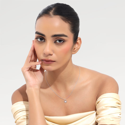 Anna Sterling Silver Elegant Amazonite Necklace