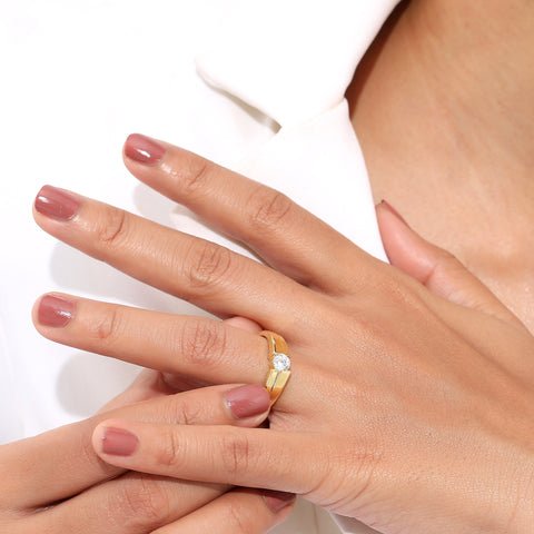 Lova Zirconia Adjustable Ring