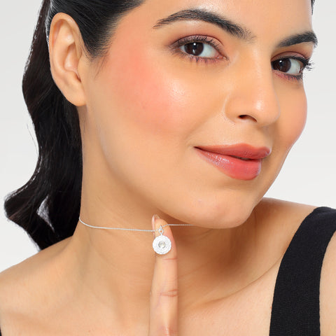 Mia Silver Moonstone Pendant