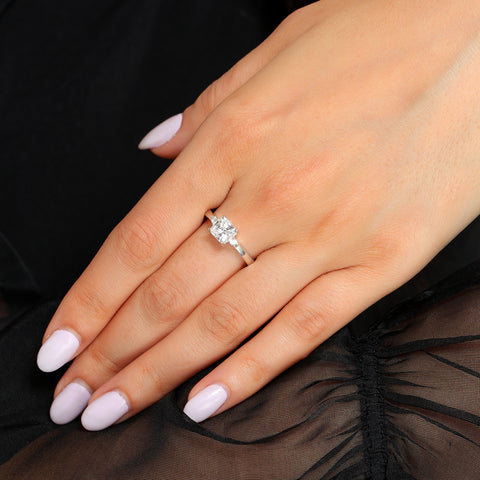 Pyra Silver Adjustable Ring