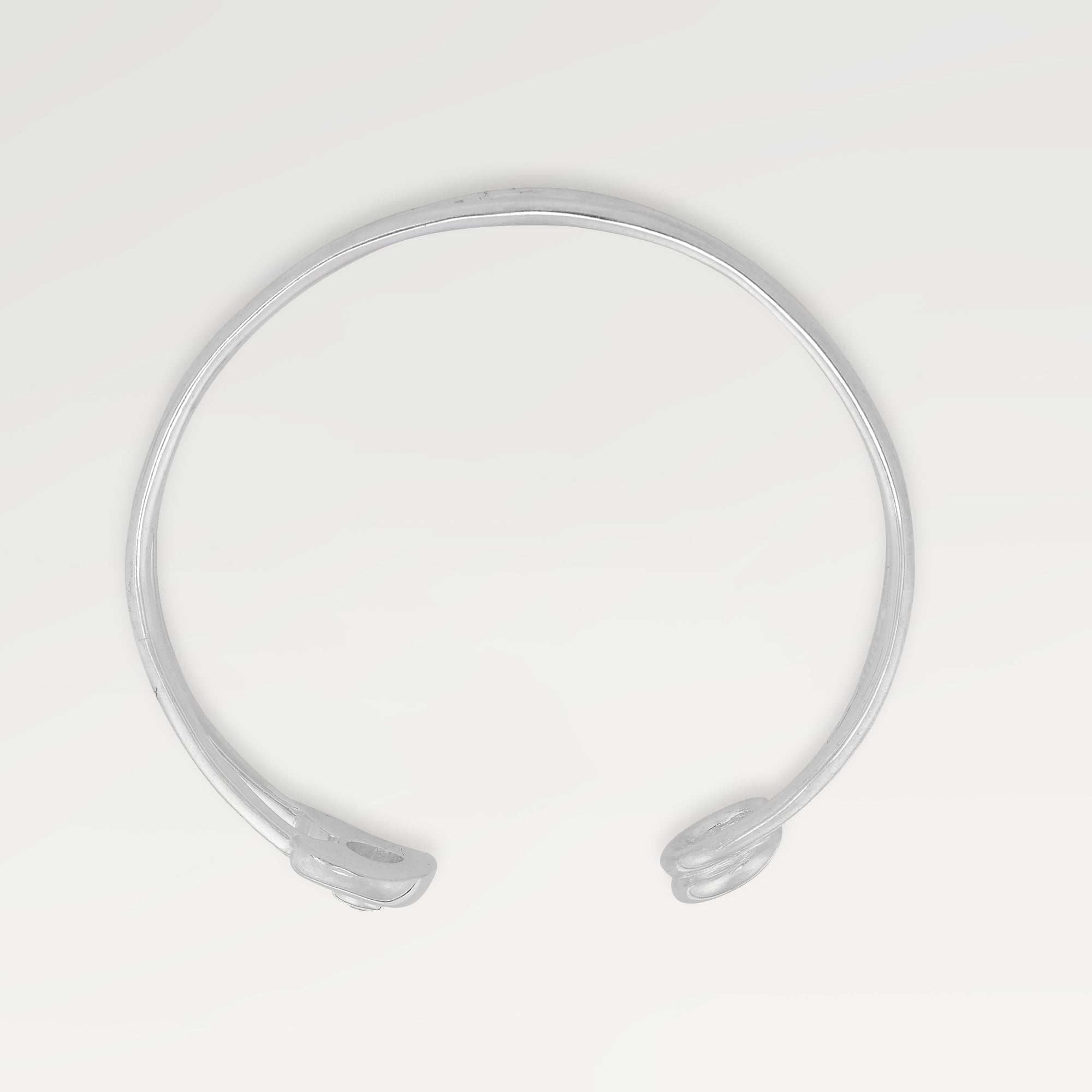 Grace White Topaz Bangle