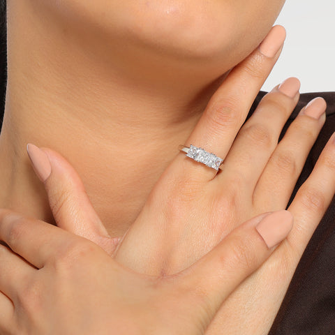 Neya Silver Adjustable Ring