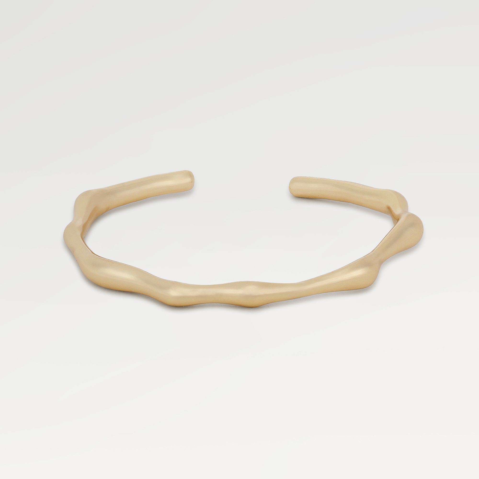 Ivy Embossed Cuff Bangle
