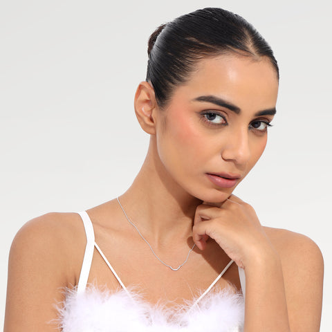 Lily Sterling Silver Necklace