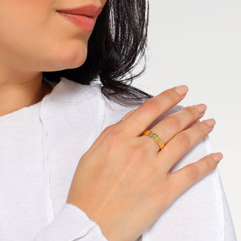 Mila Silver Adjustable  Ring