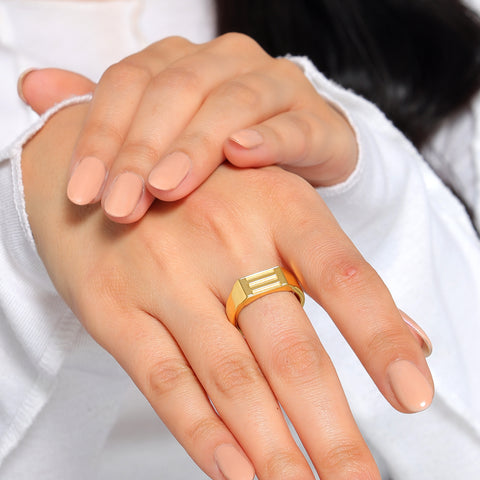 Aora Silver Adjustable  Ring