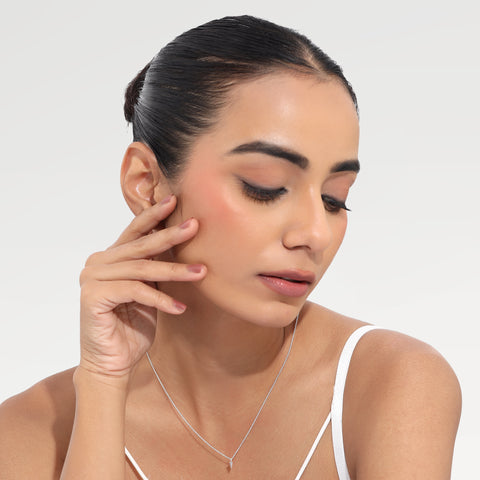 Lucy Sterling Silver Elegant Necklace