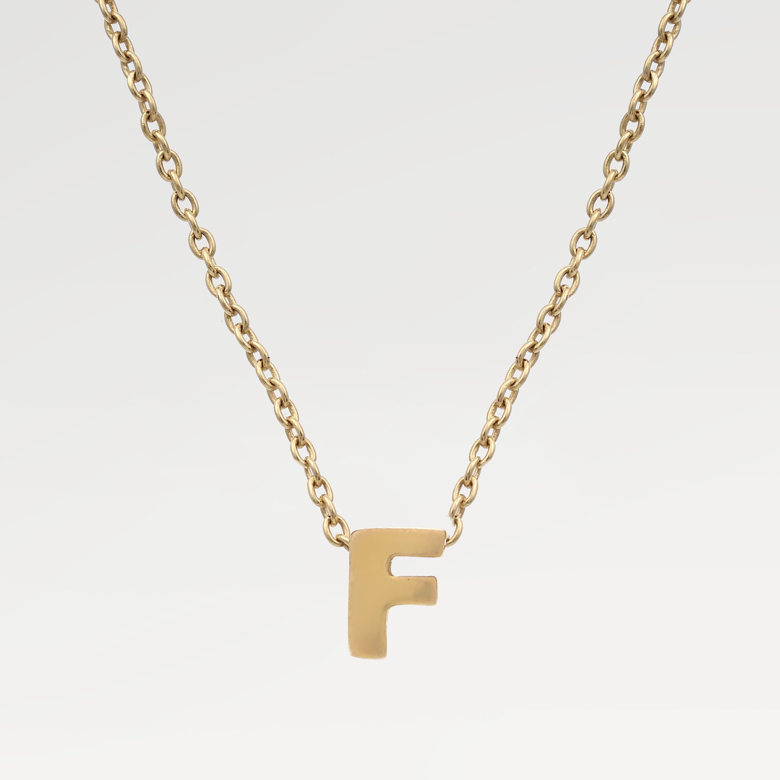 Ivy Minimal Alphabet Necklace