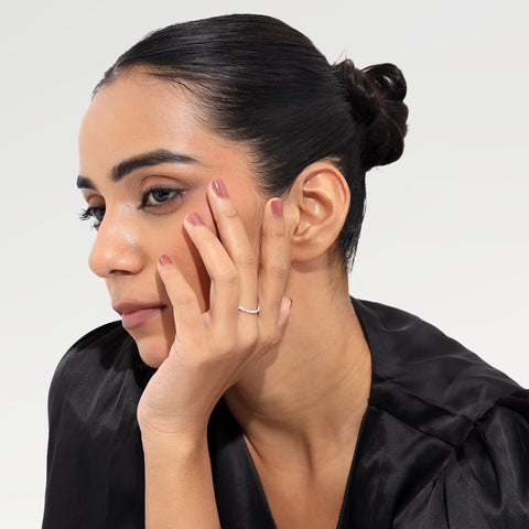 Nora Sterling Silver Elegant Ring