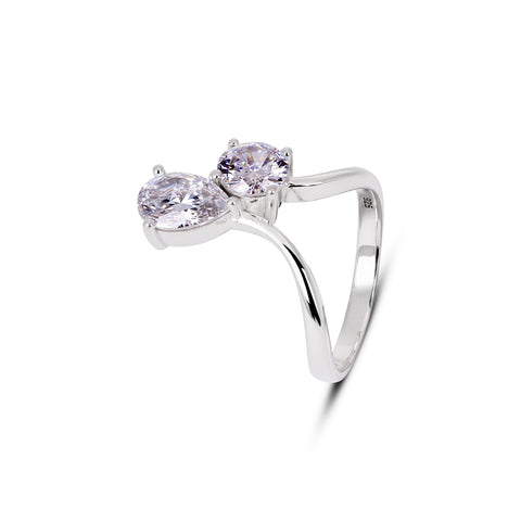 Mia Silver Adjustable Ring