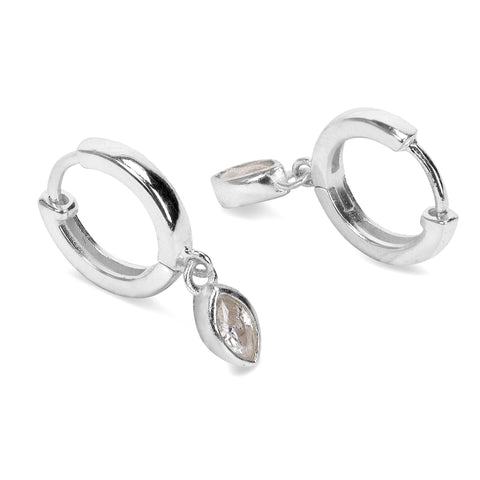 Ree Silver Zirconia Earrings