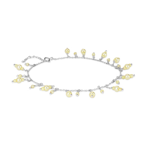 Jaya Silver Pearl Anklet