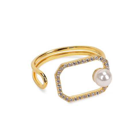 Tio Silver Adjustable Ring