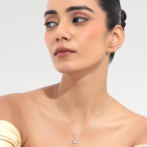 Anna Sterling Silver Elegant Amazonite Necklace