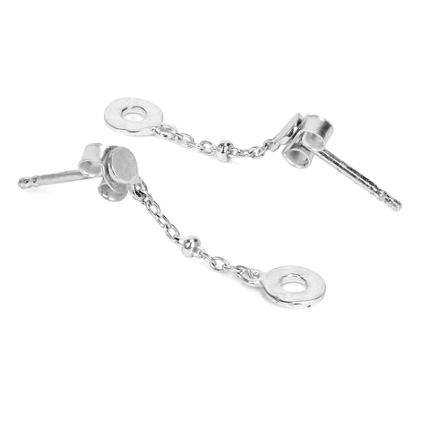 Ael Silver Dangle Earrings