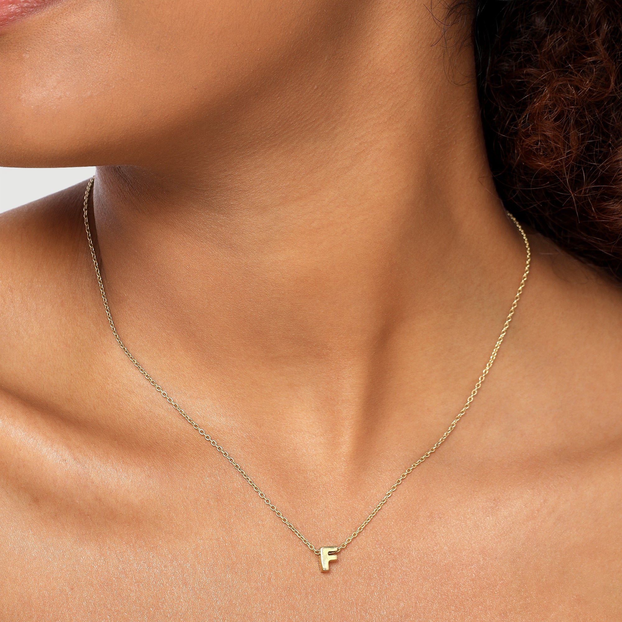 Ivy Minimal Alphabet Necklace
