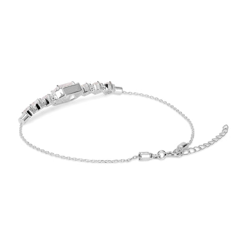 Aris Silver Zirconia Bracelets
