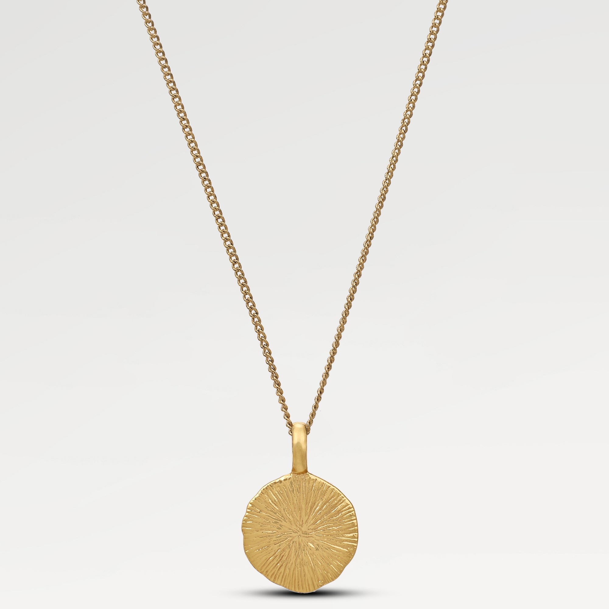 Ivy Diamond Cut Texture Pendant