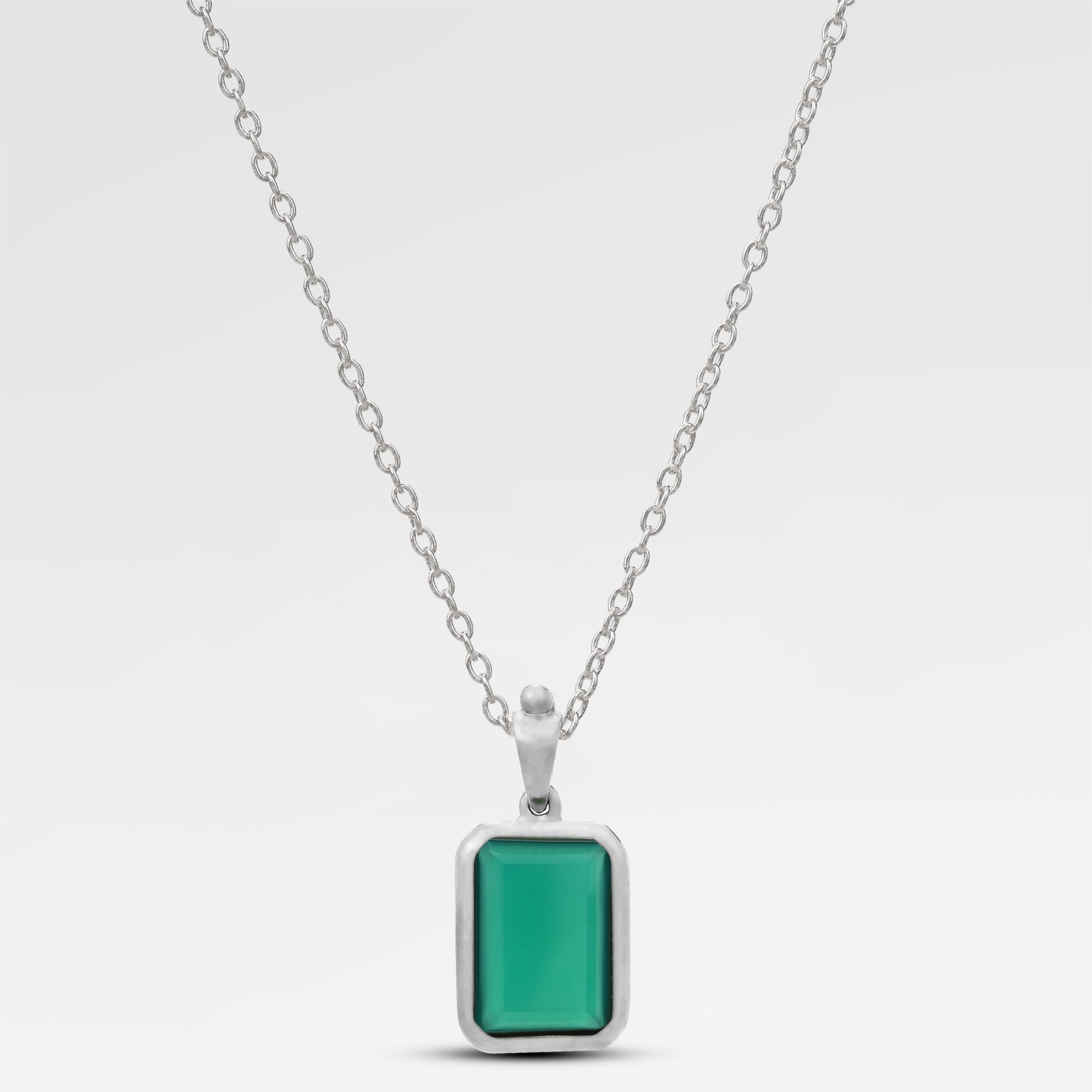 Grace Silver Plated Drop Earrings Green Quartz