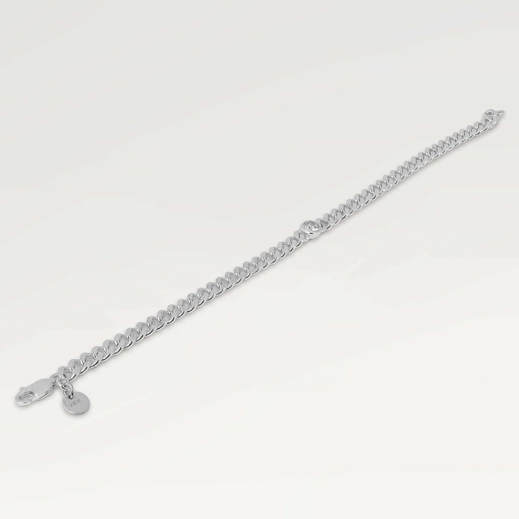 Anna Bezel Set Zirconia Bracelet